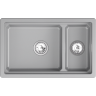 Кухонная мойка GRANULA KS-7304iU АЛЮМИНИУМ кварц 7304iU ALYUMIHIYM
