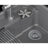 Кухонная мойка GRANULA KS-7308R АЛЮМИНИУМ кварц 7308R ALYUMIHIYM
